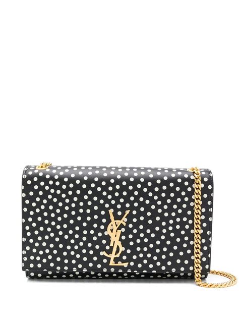 ysl polka dot|Yves Saint Laurent Polka Dot Logo Shoulder Bag on SALE.